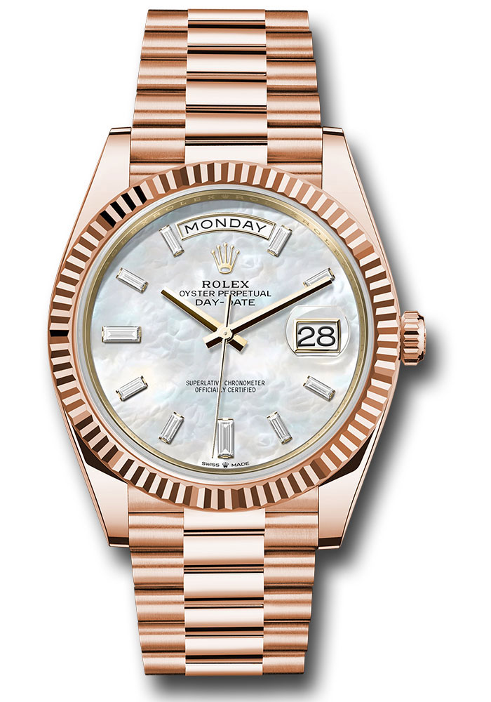 Rolex Watches - Day-Date 40 Everose Gold - Style No: 228235 mbdp