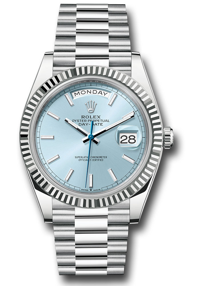 Rolex Watches - Day-Date 40 Platinum - Style No: 228236 ibip