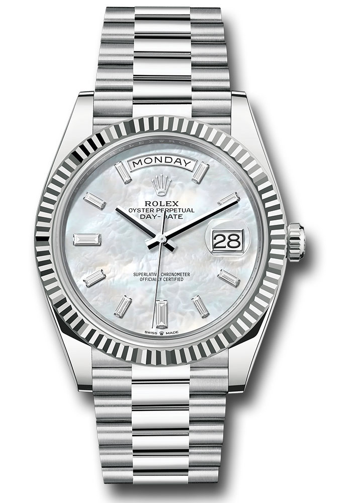 Rolex Watches - Day-Date 40 Platinum - Style No: 228236 mbdp