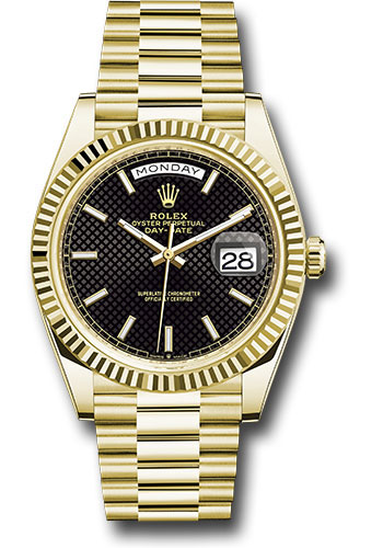 Rolex 228238 bkdmip Day-Date 40 Gold Watch