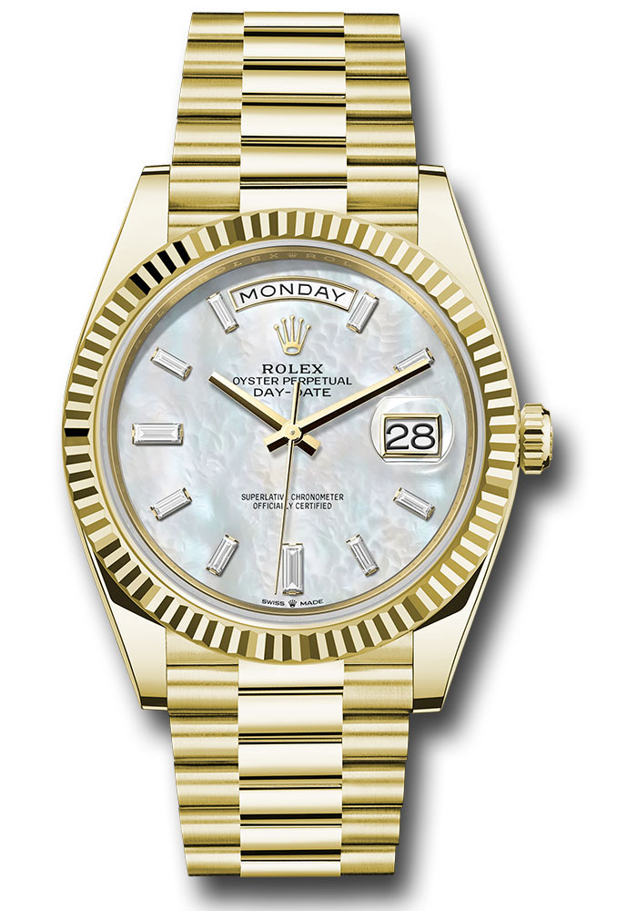 Rolex Watches - Day-Date 40 Yellow Gold - Style No: 228238 mbdp