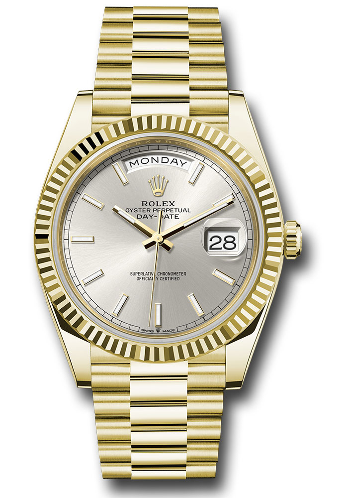 Rolex Day Date 40 Yellow Gold Watches From SwissLuxury