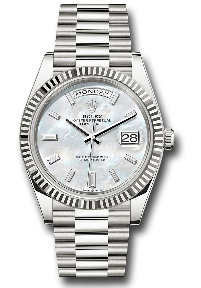 Rolex Watches - Day-Date 40 White Gold - Style No: 228239 mbdp