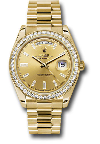 rolex day date 40 yellow gold price