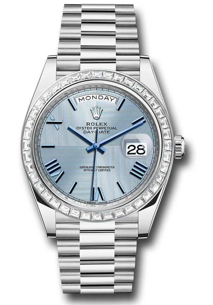 rolex day date 40 platinum review
