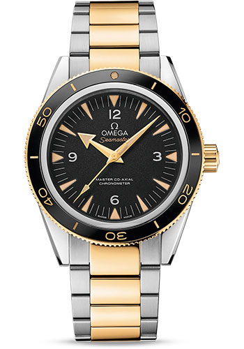 omega seamaster steel and gold