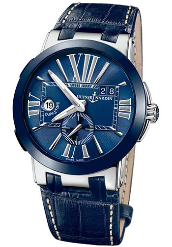 Ulysse Nardin Executive Dual Time Watch 243 00 43