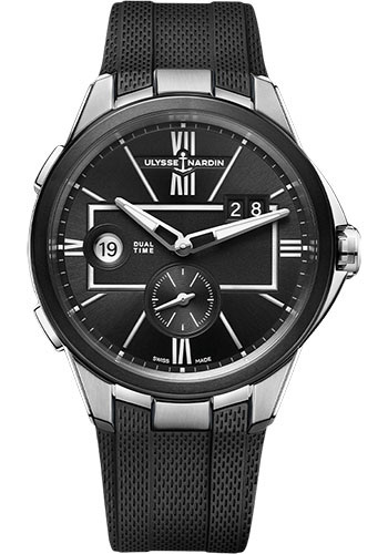 Ulysse Nardin Executive Dual Time 42mm Stainless Steel Watches