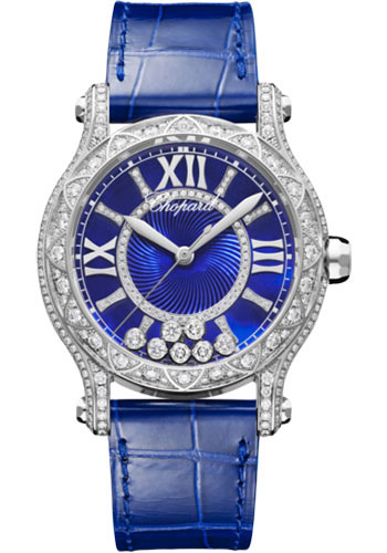 Chopard Happy Sport Joaillerie - 36mm - White Gold Watches