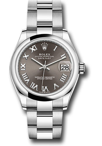 Rolex Watches - Datejust 31 Stainless Steel - Domed Bezel - Oyster - Style No: 278240 dkgro