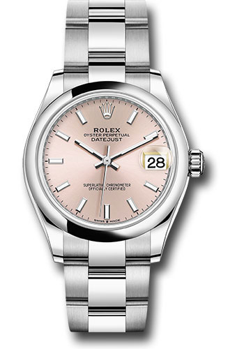 Rolex Watches - Datejust 31 Stainless Steel - Domed Bezel - Oyster - Style No: 278240 pio