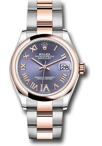Rolex Watches - Datejust 31 Steel and Everose Gold - Domed Bezel - Oyster - Style No: 278241 aubdr6o