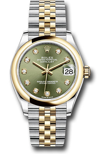 Rolex Watches - Datejust 31 Steel and Yellow Gold - Domed Bezel - Jubilee - Style No: 278243 ogdj