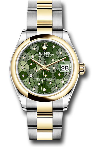 Rolex Watches - Datejust 31 Steel and Yellow Gold - Domed Bezel - Oyster - Style No: 278243 ogflomdo