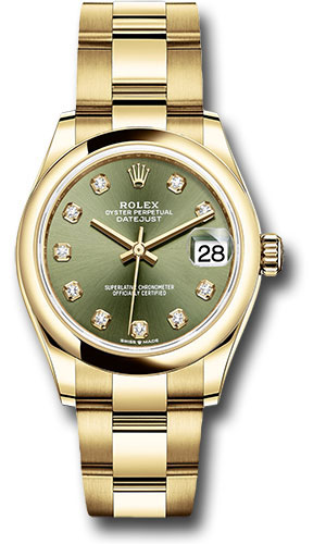 Rolex Watches - Datejust 31 Yellow Gold - Domed Bezel - Oyster - Style No: 278248 ogdo