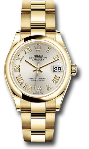 Rolex Watches - Datejust 31 Yellow Gold - Domed Bezel - Oyster - Style No: 278248 sdr6o