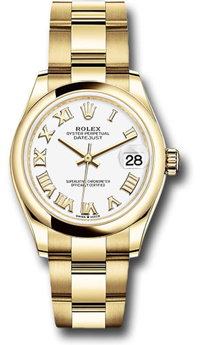 Rolex Watches - Datejust 31 Yellow Gold - Domed Bezel - Oyster - Style No: 278248 wro