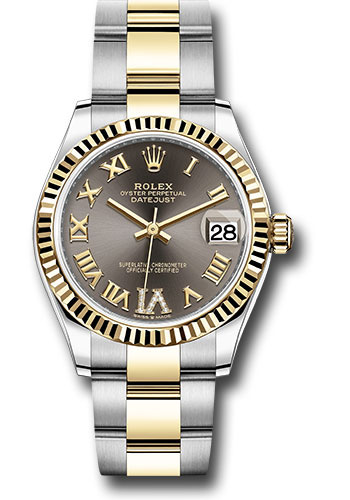 Rolex Watches - Datejust 31 Steel and Yellow Gold - Fluted Bezel - Oyster - Style No: 278273 dkgdr6o