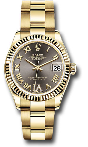 Rolex Watches - Datejust 31 Yellow Gold - Fluted Bezel - Oyster - Style No: 278278 dkgdr6o