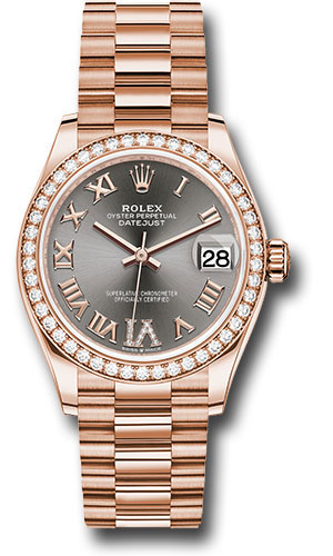 Rolex Datejust 31 Everose Gold 46 Dia Bezel President