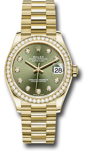 Rolex datejust 31 on sale gold