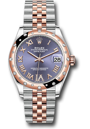 Rolex Watches - Datejust 31 Steel and Everose Gold - 24 Dia Bezel - Jubilee - Style No: 278341RBR aubdr6j