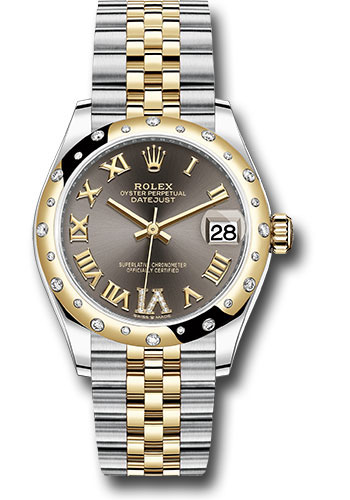 Rolex Watches - Datejust 31 Steel and Yellow Gold - 24 Dia Bezel - Jubilee - Style No: 278343 dkgdr6j