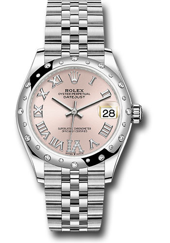 Rolex Watches - Datejust 31 Steel and White Gold - Domed 24 Dia Bezel - Jubilee - Style No: 278344RBR pdr6j