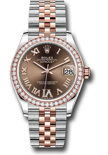 Rolex Watches - Datejust 31 Steel and Everose Gold - 46 Dia Bezel - Jubilee - Style No: 278381RBR chodr6j