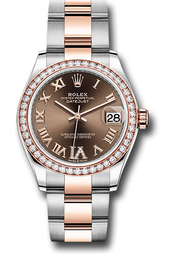 Rolex Watches - Datejust 31 Steel and Everose Gold - 46 Dia Bezel - Oyster - Style No: 278381RBR chodr6o