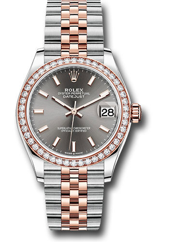 Rolex Watches - Datejust 31 Steel and Everose Gold - 46 Dia Bezel - Jubilee - Style No: 278381RBR dkrhij