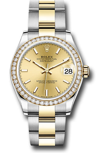 Rolex Watches - Datejust 31 Steel and Yellow Gold - 46 Dia Bezel - Oyster - Style No: 278383RBR chio