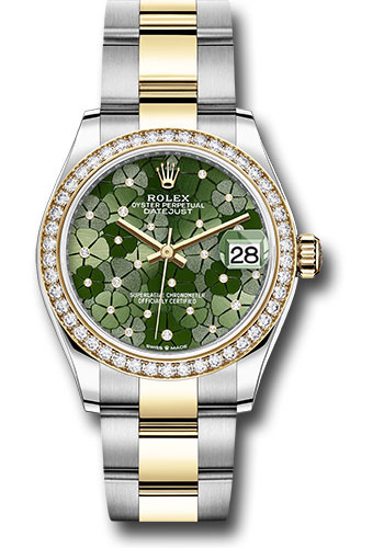 Rolex Watches - Datejust 31 Steel and Yellow Gold - 46 Dia Bezel - Oyster - Style No: 278383rbr ogflomdo