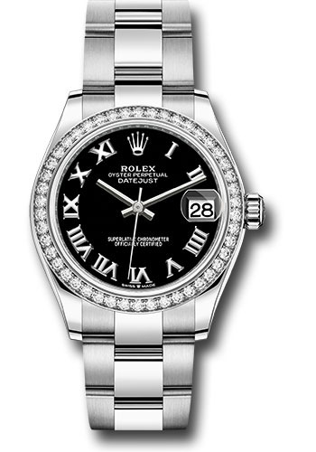 Rolex Watches - Datejust 31 Steel and White Gold - 46 Dia Bezel - Oyster - Style No: 278384RBR bkro