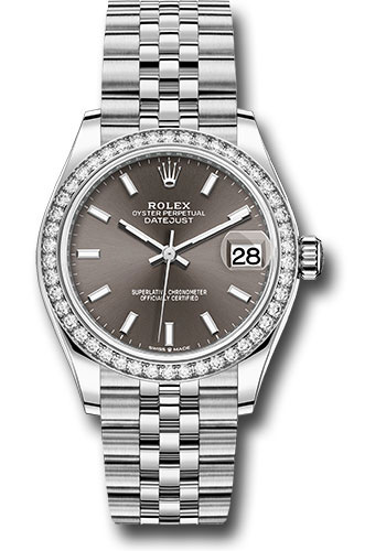 Rolex Watches - Datejust 31 Steel and White Gold - 46 Dia Bezel - Jubilee - Style No: 278384RBR dkgij