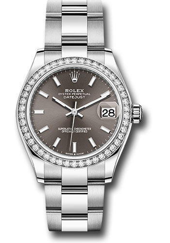 Rolex Watches - Datejust 31 Steel and White Gold - 46 Dia Bezel - Oyster - Style No: 278384RBR dkgio