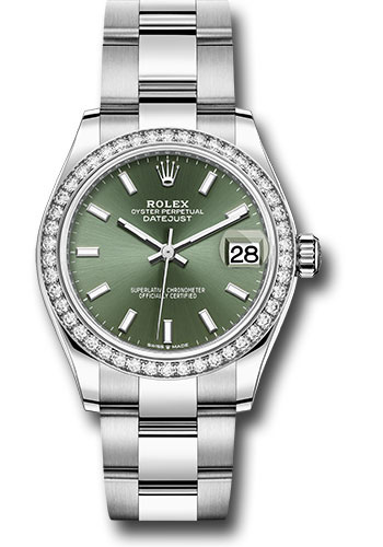 Rolex Watches - Datejust 31 Steel and White Gold - 46 Dia Bezel - Oyster - Style No: 278384RBR mgio