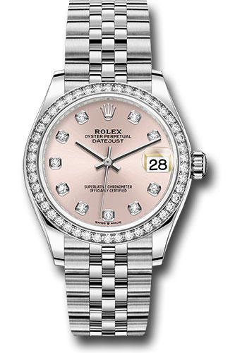 Rolex Watches - Datejust 31 Steel and White Gold - 46 Dia Bezel - Jubilee - Style No: 278384RBR pdj