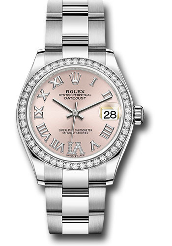 Rolex Watches - Datejust 31 Steel and White Gold - 46 Dia Bezel - Oyster - Style No: 278384RBR pdr6o