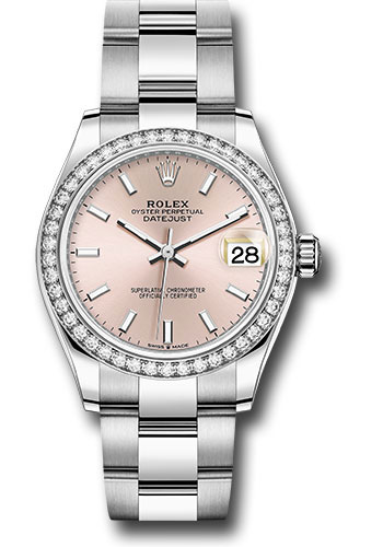 Rolex Watches - Datejust 31 Steel and White Gold - 46 Dia Bezel - Oyster - Style No: 278384RBR pio