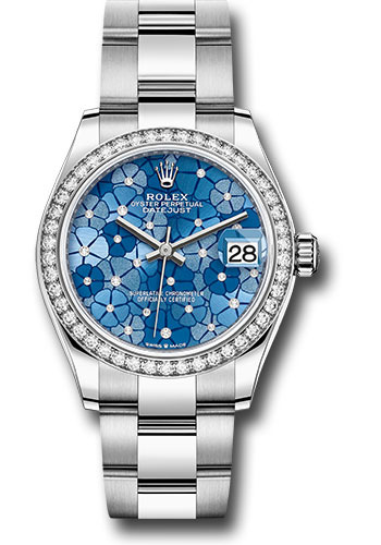 Rolex Watches - Datejust 31 Steel and White Gold - 46 Dia Bezel - Oyster - Style No: 278384rbr azflomdo