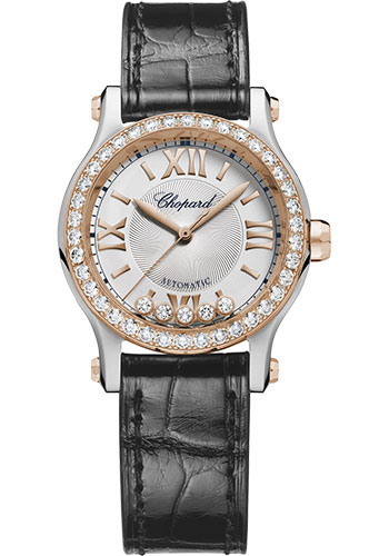 Chopard Happy Sport Round - 30mm - Steel and Rose Gold Watches