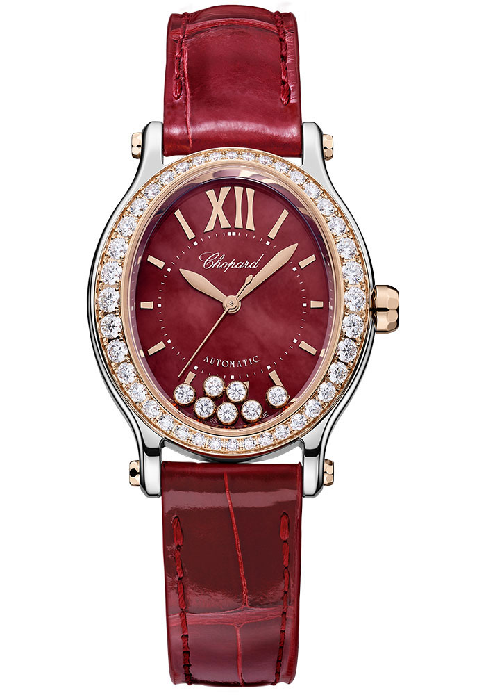 Chopard Watches - Happy Sport Oval - Rose Gold - Style No: 278602-6005
