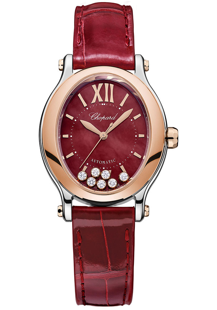 Chopard Watches - Happy Sport Oval - Rose Gold - Style No: 278602-6006