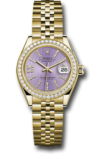 Rolex Watches - Datejust Lady 28 Yellow Gold - Diamond Bezel - Jubilee Bracelet - Style No: 279138RBR lils36dix8dj