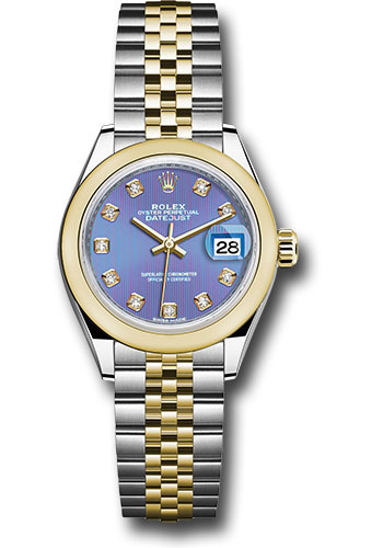 Rolex Watches - Datejust Lady 28 Steel and Yellow Gold - Domed Bezel - Jubilee - Style No: 279163 ldj