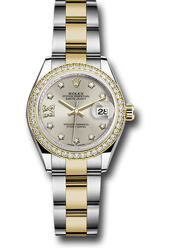 Rolex Watches - Datejust Lady 28 Steel and Yellow Gold - Diamond Bezel - Oyster - Style No: 279383RBR s9dix8do