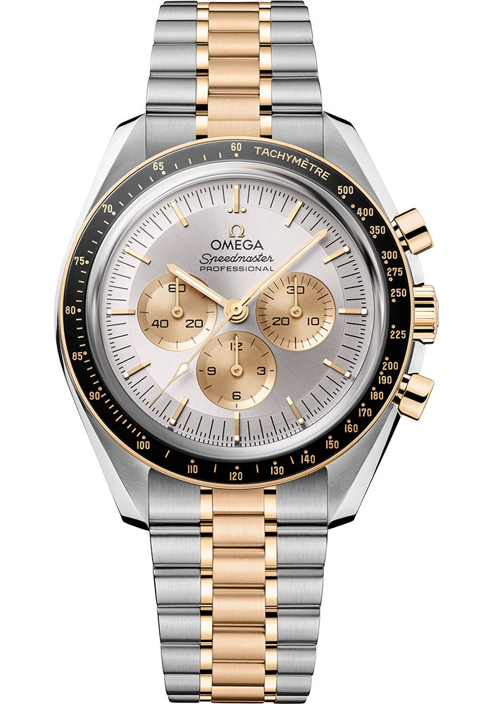 Omega Watches - Speedmaster Moonwatch Professional 42 mm - Steel and Moonshine Gold - Style No: 310.20.42.50.02.001