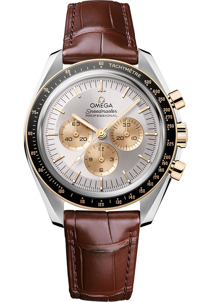 Omega Watches - Speedmaster Moonwatch Professional 42 mm - Steel and Moonshine Gold - Style No: 310.23.42.50.02.001