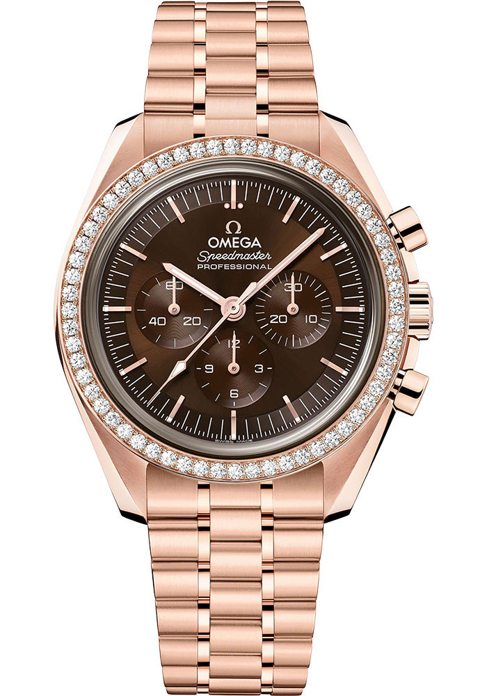 Omega Watches - Speedmaster Moonwatch Professional 42 mm - Sedna Gold - Style No: 310.55.42.50.13.001